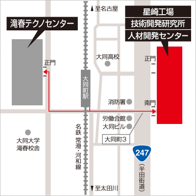 技術開発研究所 アクセスマップ