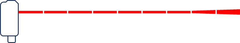 点光源LED 発行イメージ