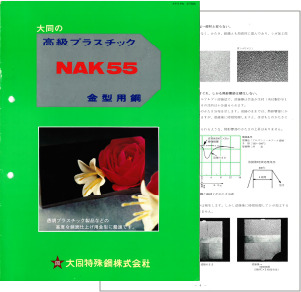 発売初期の製品カタログ(1978年)